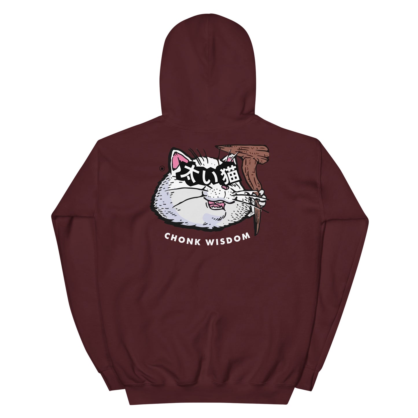 CHONK WISDOM - Printed Hoodie