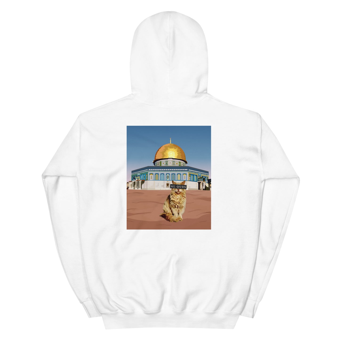 AL QUDS CAT - Printed Hoodie