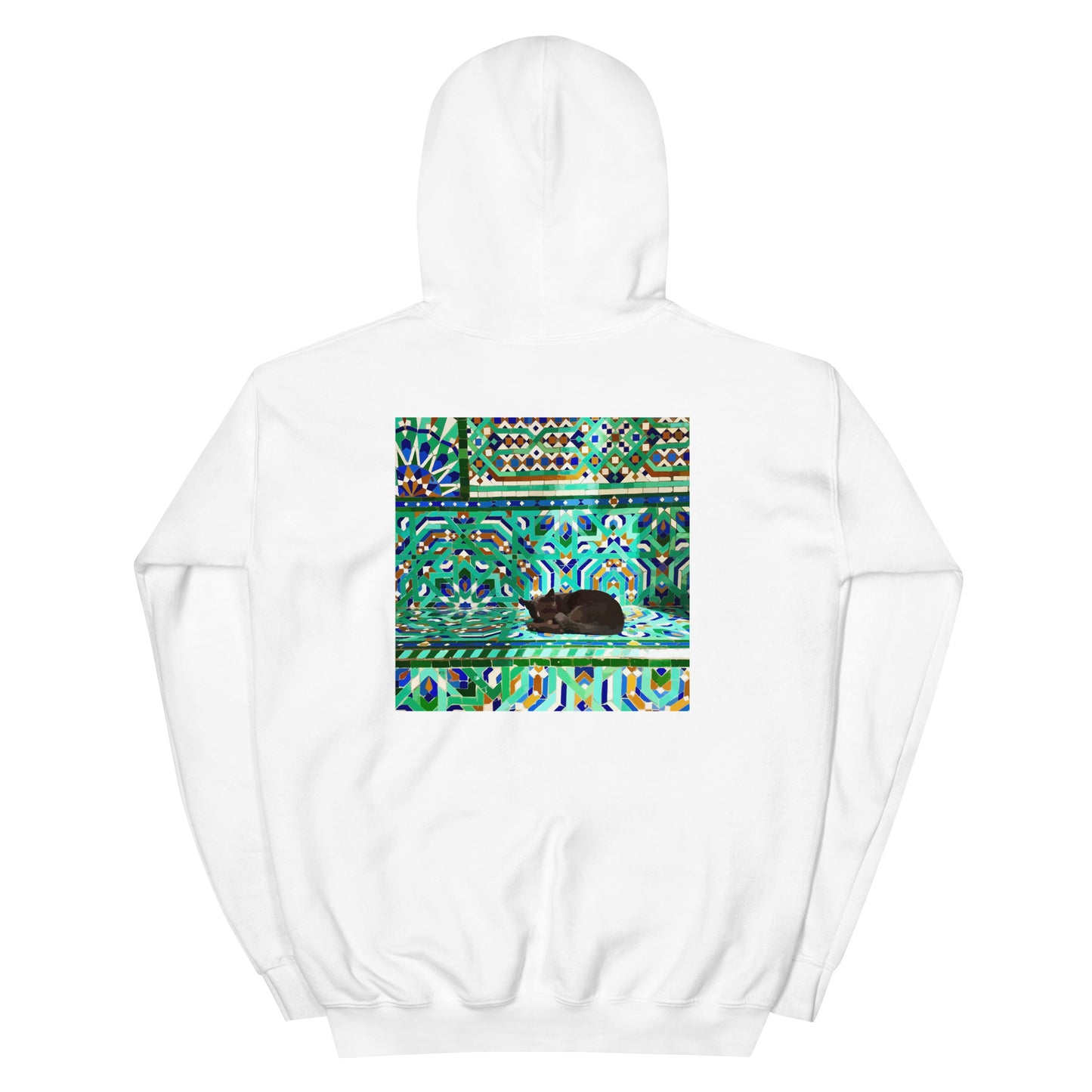 PATIENT CAT - Printed Hoodie